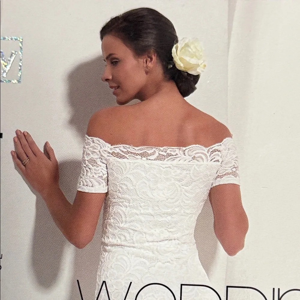 White Wedding Event Pantyhose by Conte Size L